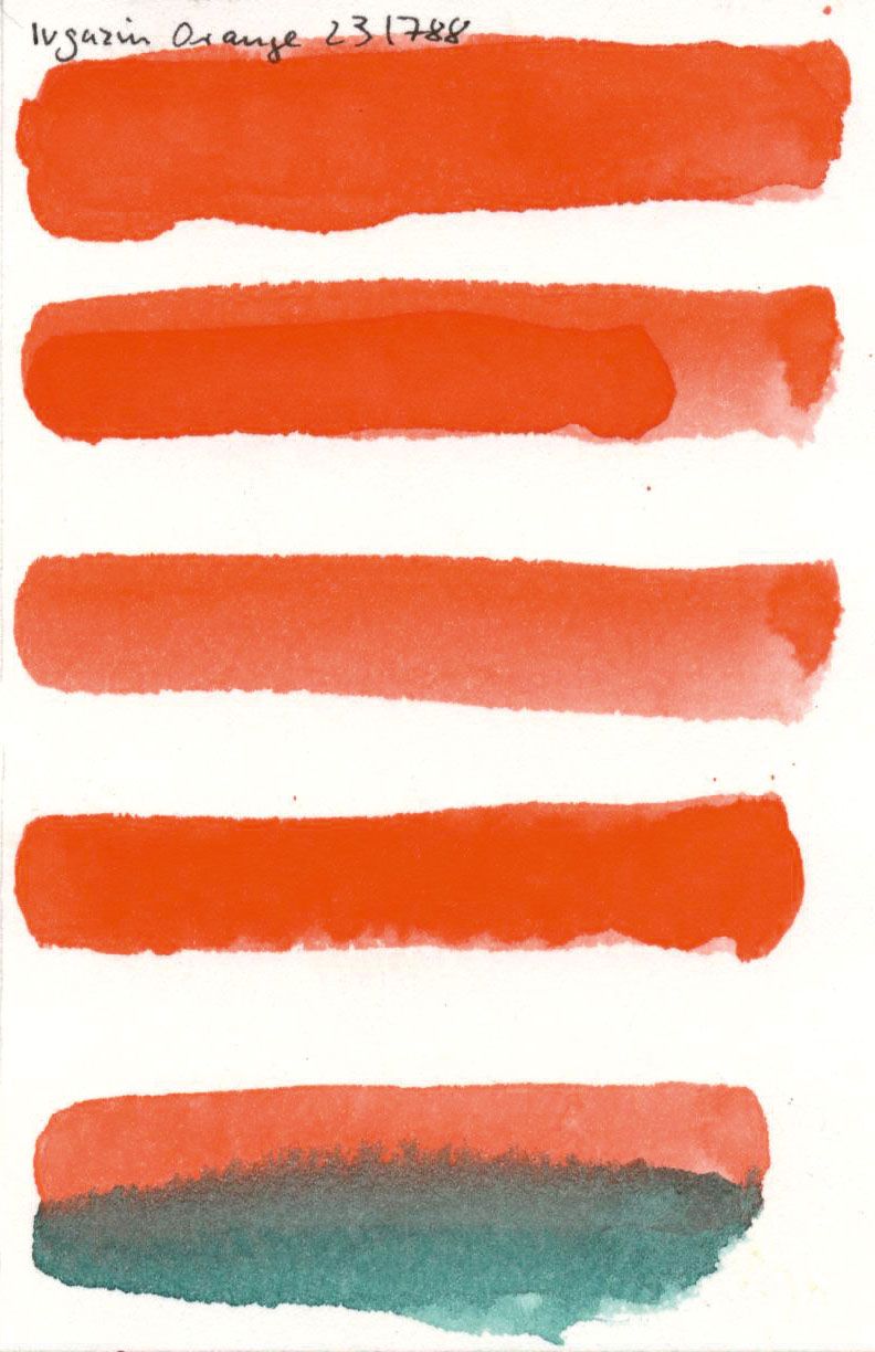 Kremer Akvarel - Oranžová DPP RA, PO 73 (plast, 3 x 1,8 x 1 cm)